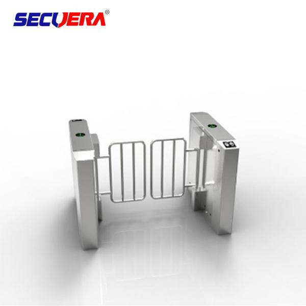 Quality Access Control System Price WithTempered Glass Full Height Sliding face recognition Turnstile for sale