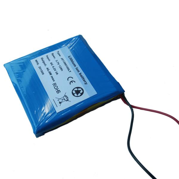 12Ah Li Ion Polymer Battery Pack