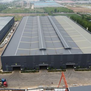 China Prefab Steel Structure Warehouse with Overhead Crane Q235B Q355B wholesale