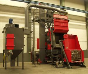 China Customized Shot Blasting Machine , Internal Blasting Machine Easy Install 7.5kw wholesale