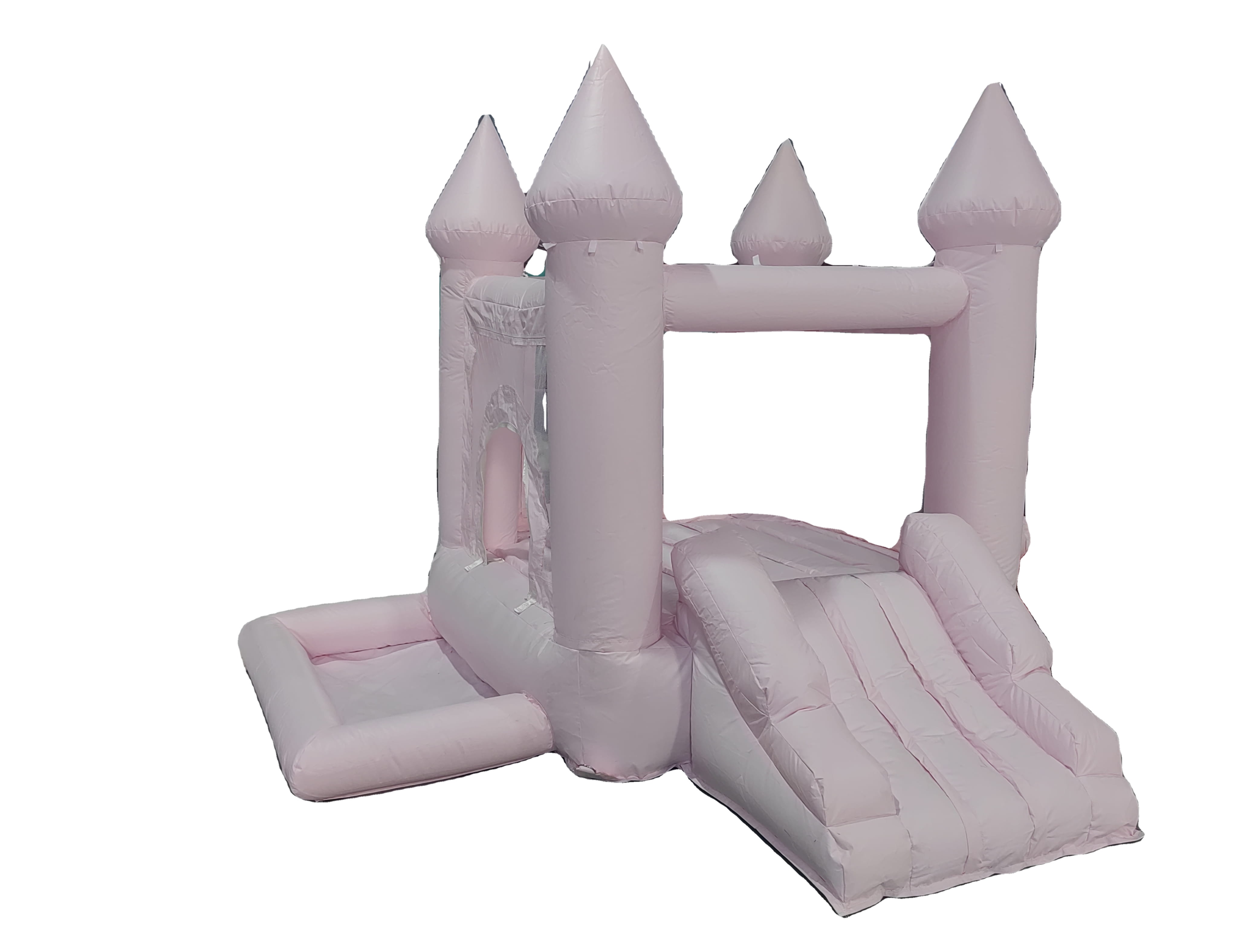 Toddler jump house jumping combo wedding decoration bouncer white inflatable slide bouncy castle