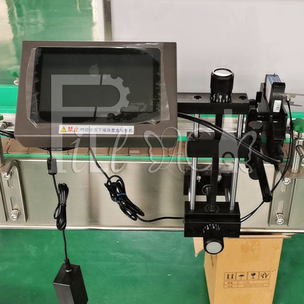 Automatic 75 m/min speed High resolution inkjet print coding machine for date code / logo