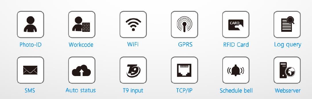 Fingerprint Iot Based Rfid Card Attendance System , Rfid Time Clock System