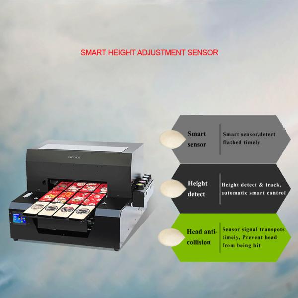 Industrial Plastic Visiting Card Printer LCD Touch Screen Control Panel