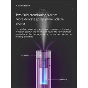 Simple Household Waterless Aromatherapy Smart Bluetooth Essential Oil Sprayer