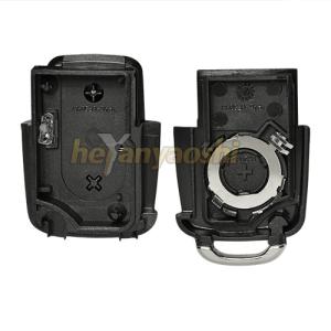 China Vw 2 Buttons Smart Key Shell with Emergency Key Insert wholesale