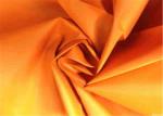 Black / Brown Polyester Fabric , Eco - Friendly Coated Polyester Fabric