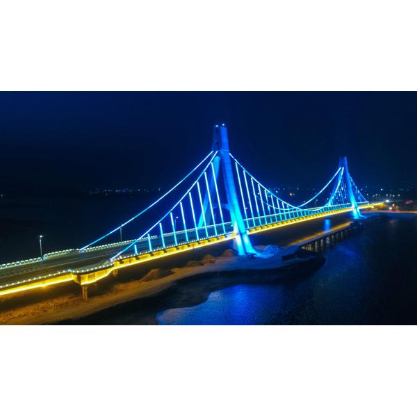 Remote Power LED Linear Lighting Strips For Building Outline Decoration