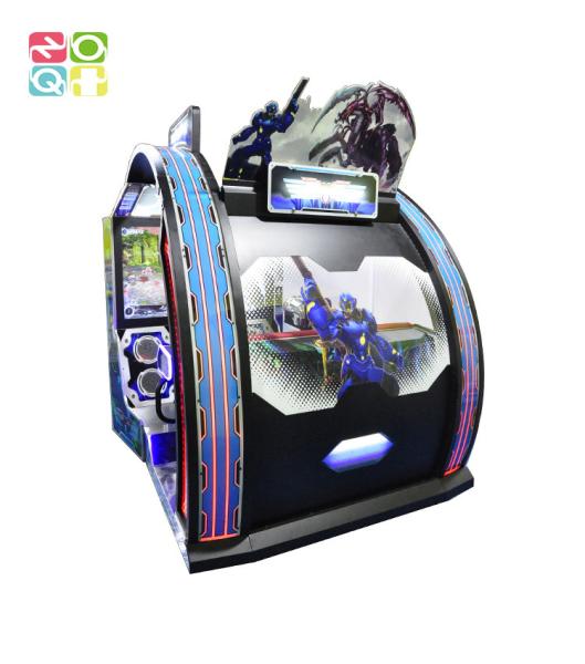 Quality Interstellar Team Arcade Shooting Machine With 60 Inch LCD Screen for sale
