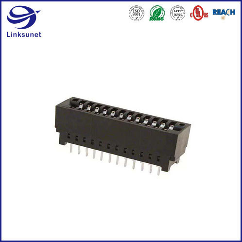 9491B 8Pin 250V Plug 2.2mm Tin Connector For Industrial Wire Harness