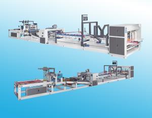 China Automatic Carton Folder Gluer Machine 150m/min easy operation on sale