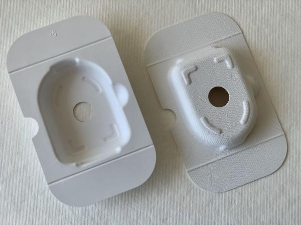 Quality Smooth Wet Press Molded Pulp Sustainable Recycled Paper Pulp Living Hinge for sale
