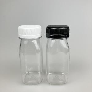 60ml Square Juice Bottle Drinking Bottle Square Drinking Bottle With Cap Multicolored