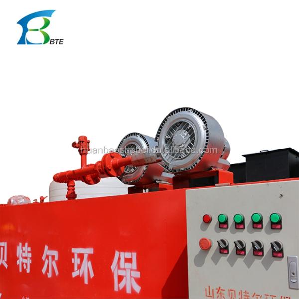 2024 Domestic Sewage Treatment Plant with Engine Core Components and Customized Color