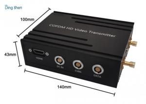 China Remote COFDM Digital Video Transmitter 5W RF Power For Security Purpose wholesale
