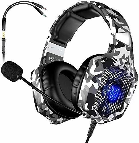 Quality RGB Onikuma K8 Camouflage Gaming Headset For Xbox One for sale