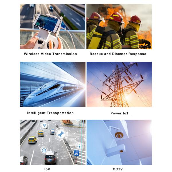 Wireless Data Links IP MESH SDR Software Defined Radio With AES Encryption