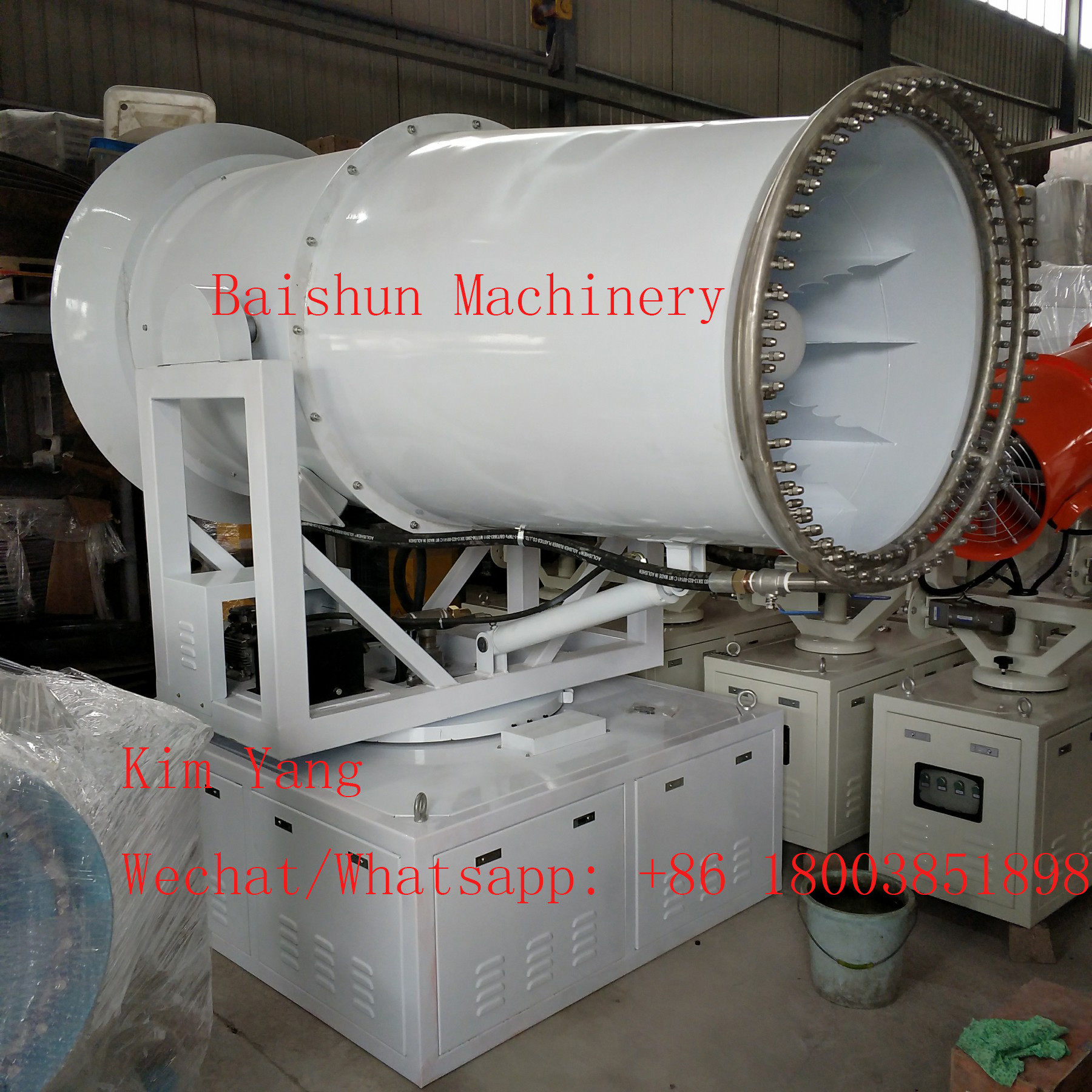 Cheap price water spraying fog cannon machine fire fighting water cannon for Unloading trucks