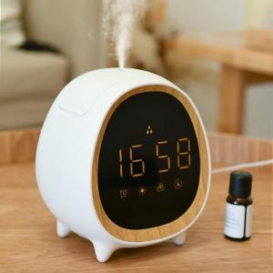 China Smart Home Ultrasonic Aroma Diffuser With Clock Function wholesale