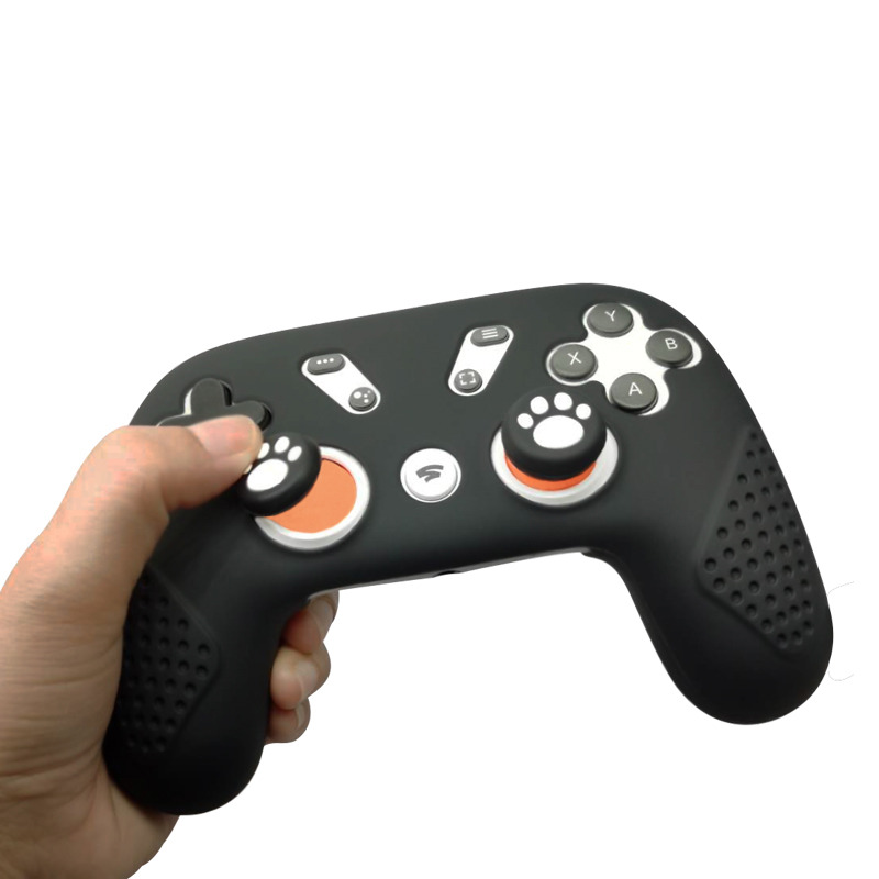 Silicone Silicone Case Premiere Edition Wireless Controller For Google Stadiums 100 CE Skin Cover Case Skin Protector Opp Bag