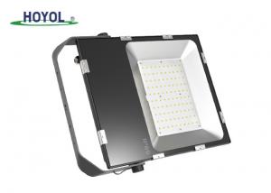 China Black IP65 100W Outside LED Flood Lights Ultra Thin No Glare 5 Years Warranty wholesale