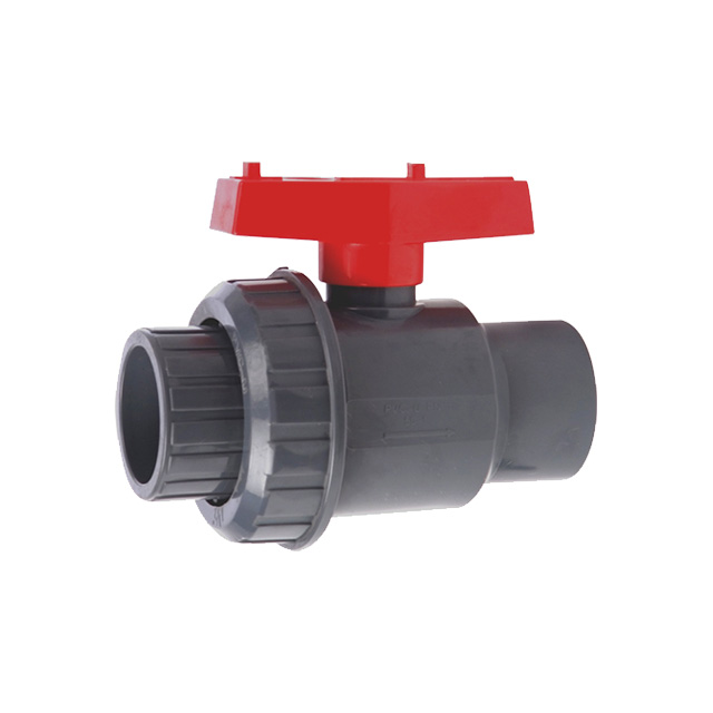 Manufacture Double Union Ball Valve 6 Inch PVC for ABS Handle and Moulding Service