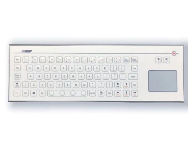Quality 71 Keys Industrial Membrane Keyboard Waterproof Dustproof Explosionproof Keyboard for sale