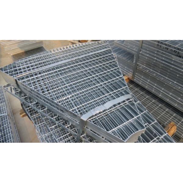 Carbon Steel Q235 Zinc Metal Grid Flooring , HDP Galvanized Heavy Duty Steel Grate