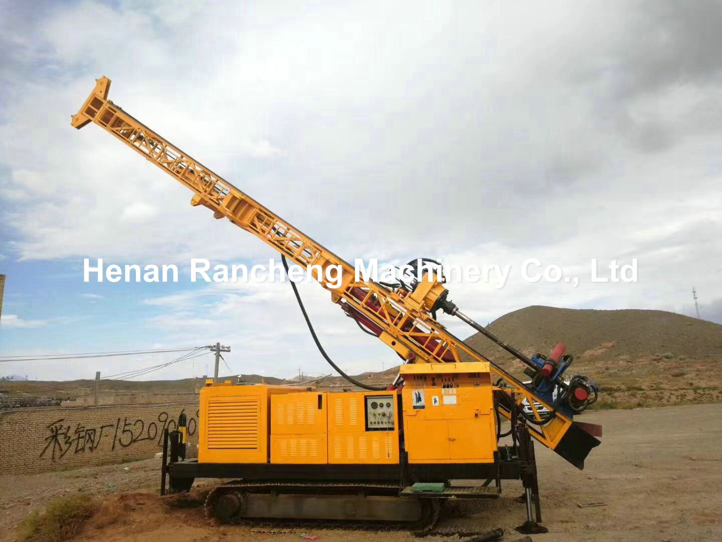 RCJ500RC Hydraulic RC DTH Blasthole Drilling Rig / Reverse Circulation Drilling / Hard Rock Mining Drilling Rig