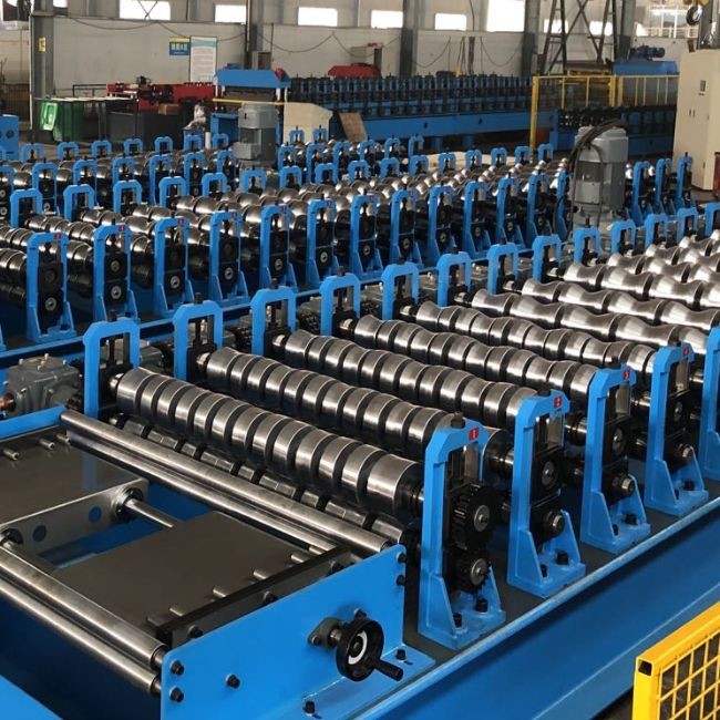 AL PPGL PPGI Metal Sheet Wall Panel Roll Forming Machine IBR Roof Sheet Forming Machine