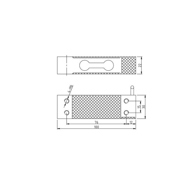GPB131 3kg parallel beam load cell sensor