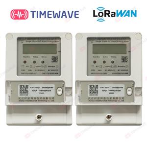 China 220V 1 Phase LoRaWAN Energy Meter Jammer Bypass Ingelec Stop Digital Electric Meter wholesale
