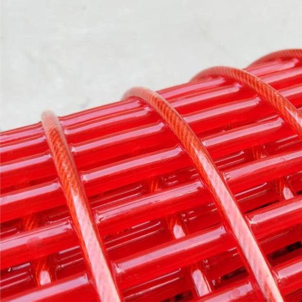 Quality Polyurethane Mining Screen For Wet Screening With Stainless Steel Wire for sale