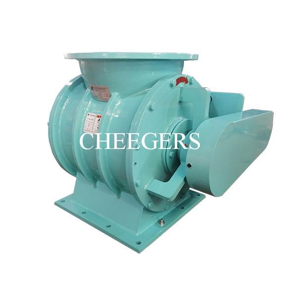 Quality DN250 Rice Bran Rotary Airlock Valve 1 Ton/h Anti Abrasion for sale