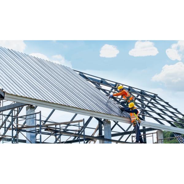 Galvalume Steel Tile AZ120 AFP A792M CS-B Roof Tiles Corrugated Sheet Panels GL 55% Alu + 43.5%zinc +1.5% Si Steel Coil