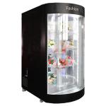 360 Rotation Flower Vending Machine With Transparent Shelf Refrigerated