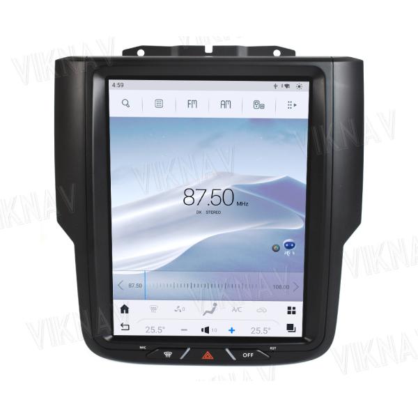 8 Core 10.4'' Android Car Radio Player For Dodge Ram 1500 2013 - 2018