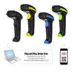 2D PDF417 Data Matrix Wireless Barcode Scanner USB YHD-5700DW QR Code Reader