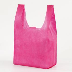 Handled Polypropylene Non Woven T Shirt Bag Shrink Resistant Laminated