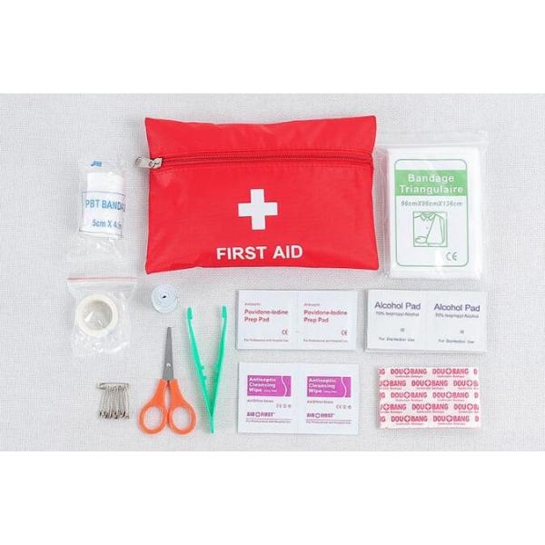 Multi Function Portable Red PVC Empty Medical First Aid Kit Bags, Empty Bags,First Aid Kit Bag,Travel First Aid Bags