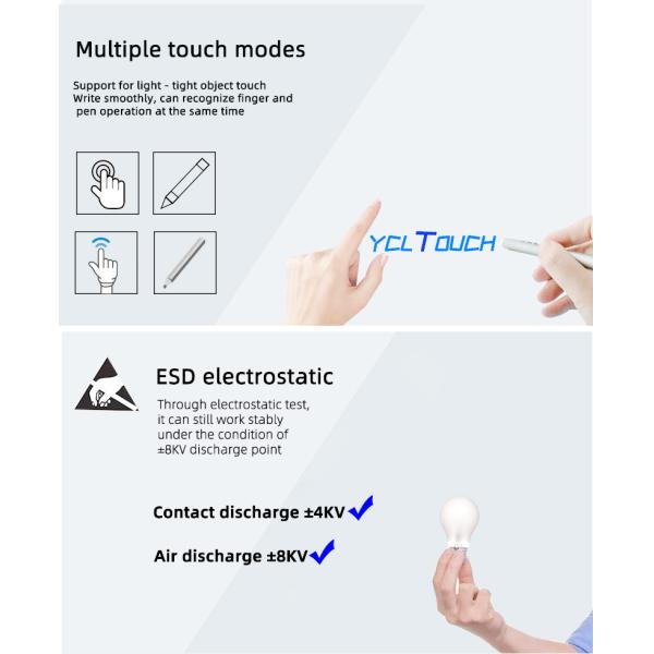 PCBA Touch Screen Components Army Green 20 Points For Business