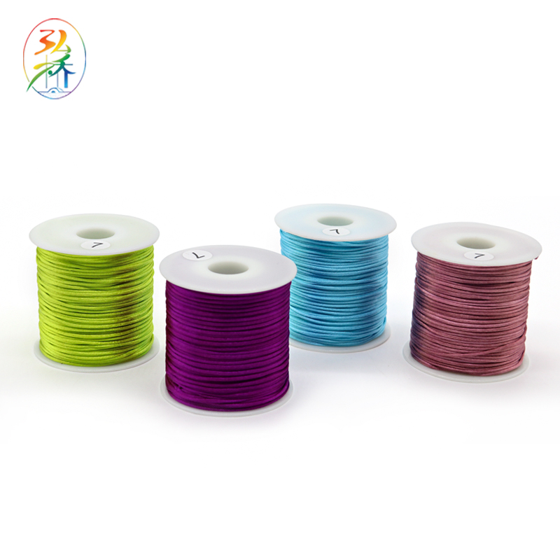 80m Nylon Cord 0.4mm Rope Bracelet String DIY Macrame Line for Nylon Thread Bracelets