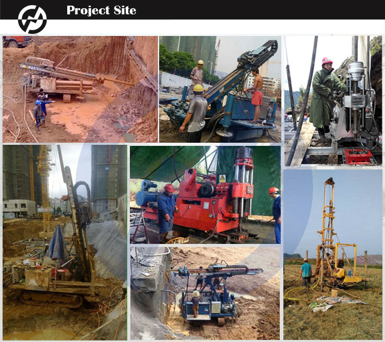 crawler drilling machine