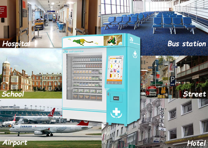 CE FCC Certification Pharmacy Vending Machine With Remote Control Management System