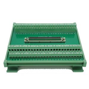 China SCSI 100 Pin Connector DIN Rail Mounting Type Terminal Blocks Module wholesale