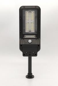 ABS Solar Powered LED Street Lights 4 COB Solar Sensor Flood Light PS 2pcs Lithium 18650 1200mAh