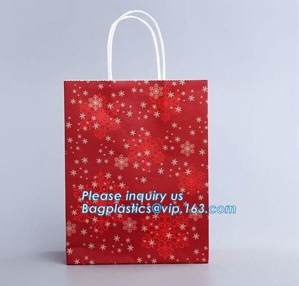 Fashion Custom Printing Luxury Gift Shopping Carrier Paper Bag With Your Own Logo Print,strong twisted handle black leat