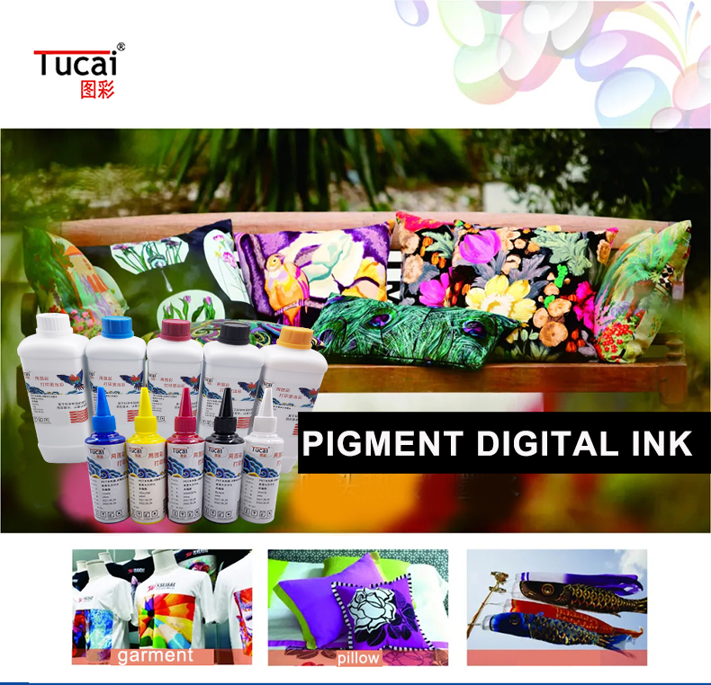 Water Based Pigment Ink Water Based Ink For EPSON TX800 XP600 Printer Transfer
