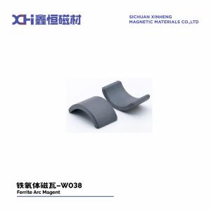 China Circular Segment Type Permanent Ferrite Magnets For Automotive Motors W038 wholesale