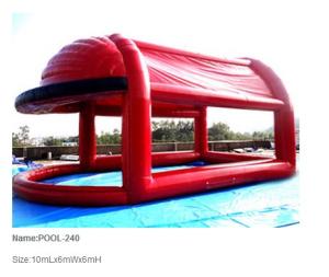 China Inflatable pool / inflatable water pool / giant swimming pool with Canopy wholesale